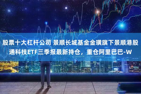 股票十大杠杆公司 景顺长城基金金璜旗下景顺港股通科技ETF三季报最新持仓，重仓阿里巴巴-W
